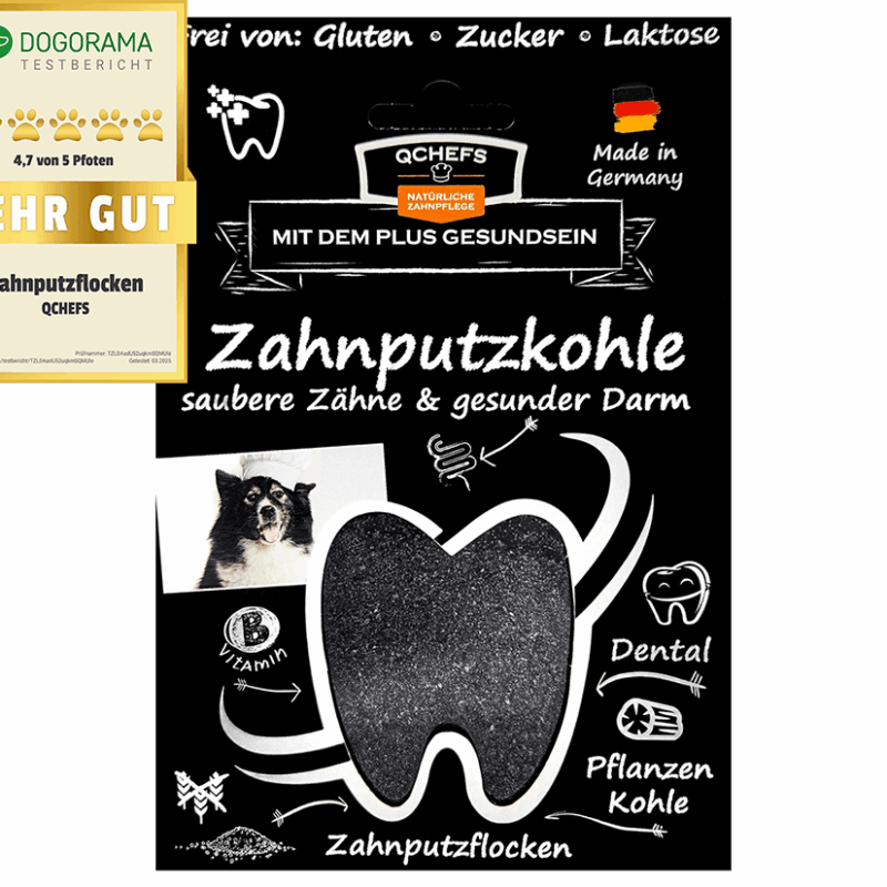 Zahnputzkohle Hund